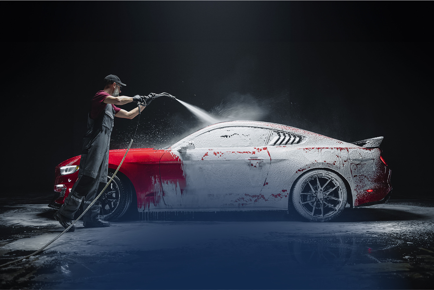 Mobile car wash and detailing service at your home or office