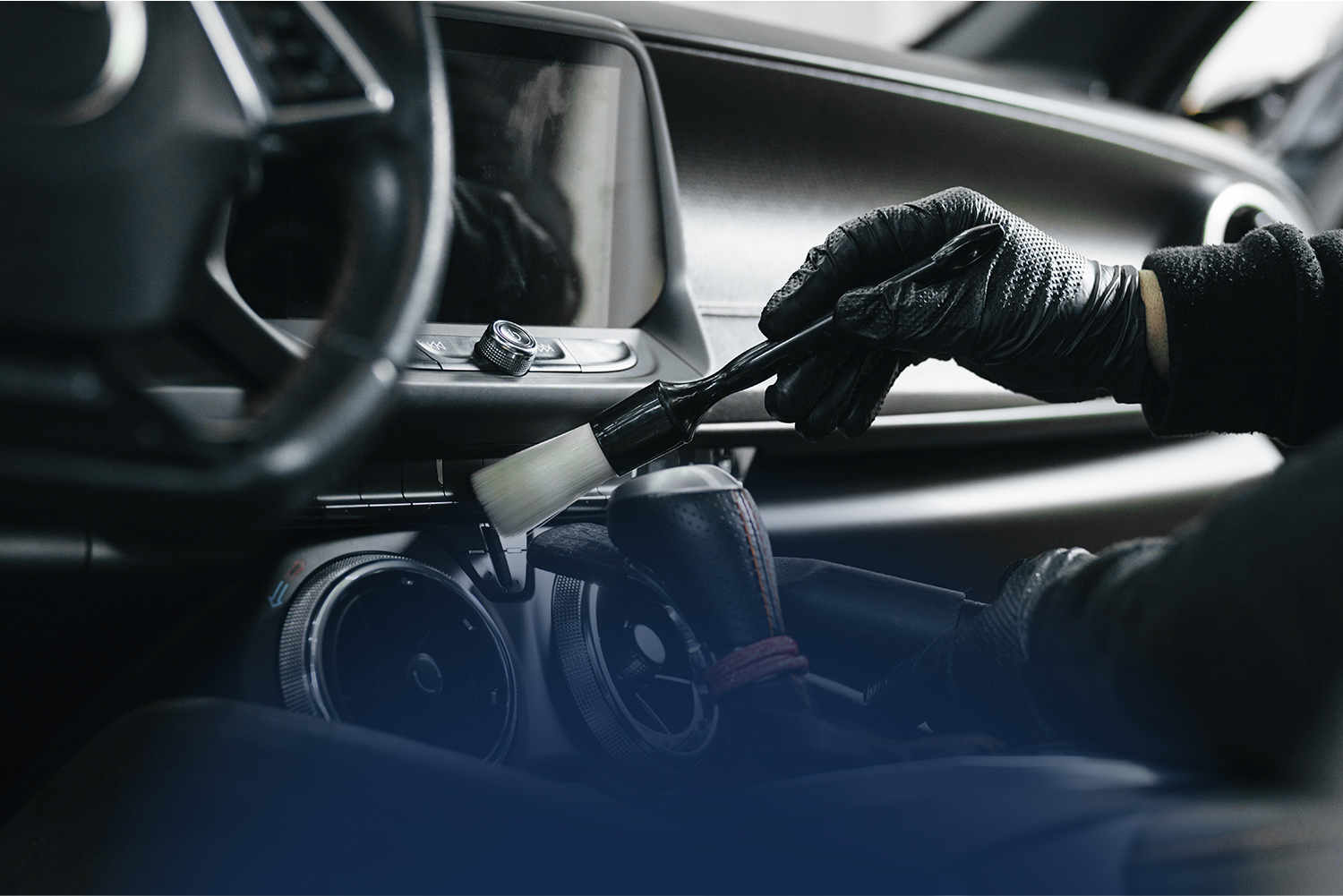 Professional interior car detailing service - seats and carpet cleaning Surrey